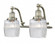 Colton - 2 Light - 17 inch - Brushed Satin Nickel - Adjustable Bath Vanity Light (3442|515-2W-SN-G302)