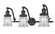 Canton - 3 Light - 28 inch - Oil Rubbed Bronze - Adjustable Bath Vanity Light (3442|515-3W-OB-G182S-LED)