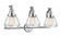Fulton - 3 Light - 28 inch - Polished Chrome - Adjustable Bath Vanity Light (3442|515-3W-PC-G172-LED)