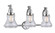 Bellmont - 3 Light - 28 inch - Polished Chrome - Adjustable Bath Vanity Light (3442|515-3W-PC-G192-LED)