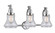 Bellmont - 3 Light - 28 inch - Polished Chrome - Adjustable Bath Vanity Light (3442|515-3W-PC-G194)