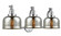 Bell - 3 Light - 28 inch - Polished Chrome - Adjustable Bath Vanity Light (3442|515-3W-PC-G78-LED)