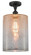 Cobbleskill - 1 Light - 9 inch - Oil Rubbed Bronze - Semi-Flush Mount (3442|516-1C-OB-G116-L-LED)