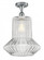 Springwater - 1 Light - 12 inch - Polished Chrome - Semi-Flush Mount (3442|516-1C-PC-G212-LED)