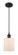 Cobbleskill - 1 Light - 5 inch - Matte Black - Cord hung - Mini Pendant (3442|516-1P-BK-G111)