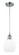 Belfast - 1 Light - 6 inch - Polished Chrome - Cord hung - Mini Pendant (3442|516-1P-PC-G101)