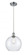 Athens - 1 Light - 10 inch - Polished Chrome - Cord hung - Mini Pendant (3442|516-1P-PC-G124-10-LED)