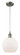 Athens - 1 Light - 8 inch - Brushed Satin Nickel - Cord hung - Mini Pendant (3442|516-1P-SN-G121-LED)