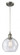 Athens - 1 Light - 8 inch - Brushed Satin Nickel - Cord hung - Mini Pendant (3442|516-1P-SN-G124)