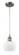 Fenton - 1 Light - 7 inch - Brushed Satin Nickel - Cord hung - Mini Pendant (3442|516-1P-SN-G91-LED)