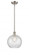 Athens - 1 Light - 10 inch - Brushed Satin Nickel - Mini Pendant (3442|516-1S-SN-G125-10)