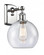 Athens - 1 Light - 8 inch - Polished Chrome - Sconce (3442|516-1W-PC-G124-LED)