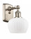 Fenton - 1 Light - 7 inch - Brushed Satin Nickel - Sconce (3442|516-1W-SN-G91)