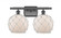 Farmhouse Rope - 2 Light - 18 inch - Oil Rubbed Bronze - Bath Vanity Light (3442|516-2W-OB-G121-8RW)