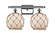 Farmhouse Rope - 2 Light - 18 inch - Polished Chrome - Bath Vanity Light (3442|516-2W-PC-G121-8RB)
