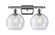 Athens - 2 Light - 18 inch - Polished Chrome - Bath Vanity Light (3442|516-2W-PC-G124-LED)