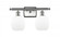 Belfast - 2 Light - 16 inch - Brushed Satin Nickel - Bath Vanity Light (3442|516-2W-SN-G101-LED)