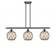 Farmhouse Rope - 3 Light - 36 inch - Oil Rubbed Bronze - Cord hung - Island Light (3442|516-3I-OB-G122-8RB-LED)