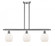 Belfast - 3 Light - 36 inch - Brushed Satin Nickel - Stem hung - Island Light (3442|516-3I-SN-G101)