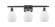 Eaton - 3 Light - 26 inch - Matte Black - Bath Vanity Light (3442|516-3W-BK-G81)