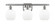 Belfast - 3 Light - 26 inch - Brushed Satin Nickel - Bath Vanity Light (3442|516-3W-SN-G101-LED)