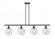 Athens - 4 Light - 48 inch - Oil Rubbed Bronze - Stem hung - Island Light (3442|516-4I-OB-G124-LED)