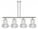 Springwater - 4 Light - 50 inch - Polished Chrome - Stem hung - Island Light (3442|516-4I-PC-G212-LED)