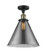 Cone - 1 Light - 12 inch - Black Antique Brass - Semi-Flush Mount (3442|517-1CH-BAB-G43-L)