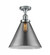Cone - 1 Light - 12 inch - Polished Chrome - Semi-Flush Mount (3442|517-1CH-PC-G43-L)