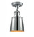 Addison - 1 Light - 5 inch - Polished Chrome - Semi-Flush Mount (3442|517-1CH-PC-M9-PC-LED)
