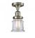 Canton - 1 Light - 6 inch - Brushed Satin Nickel - Semi-Flush Mount (3442|517-1CH-SN-G182S-LED)