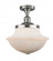 Oxford - 1 Light - 12 inch - Brushed Satin Nickel - Semi-Flush Mount (3442|517-1CH-SN-G541)