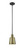 Addison - 1 Light - 5 inch - Black Antique Brass - Stem Hung - Mini Pendant (3442|201S-BAB-M9-AB-LED)