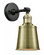 Addison - 1 Light - 5 inch - Black Antique Brass - Adjustable Sconce (3442|203-BAB-M9-AB-LED)