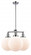 Beacon - 3 Light - 24 inch - Polished Chrome - Stem Hung - Chandelier (3442|207-PC-G201-10)