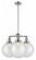 Beacon - 3 Light - 24 inch - Polished Chrome - Stem Hung - Chandelier (3442|207-PC-G202-10)