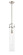 Pilaster - 1 Light - 4 inch Glass - Brushed Satin Nickel - Stem hung - Mini Pendant (3442|413-1S-SN-4CL)