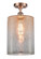 Cobbleskill - 1 Light - 9 inch - Antique Copper - Semi-Flush Mount (3442|516-1C-AC-G116-L)