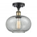 Gorham - 1 Light - 10 inch - Black Antique Brass - Semi-Flush Mount (3442|516-1C-BAB-G247)