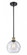 Athens - 1 Light - 8 inch - Black Antique Brass - Mini Pendant (3442|516-1S-BAB-G124-LED)