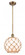 Farmhouse Rope - 1 Light - 10 inch - Brushed Brass - Mini Pendant (3442|516-1S-BB-G121-10RB)