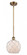 Farmhouse Rope - 1 Light - 8 inch - Brushed Brass - Mini Pendant (3442|516-1S-BB-G121-8RW)