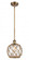 Farmhouse Rope - 1 Light - 8 inch - Brushed Brass - Mini Pendant (3442|516-1S-BB-G122-8RB)