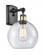 Athens - 1 Light - 8 inch - Black Antique Brass - Sconce (3442|516-1W-BAB-G124-LED)
