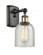 Caledonia - 1 Light - 5 inch - Black Antique Brass - Sconce (3442|516-1W-BAB-G259)