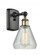 Conesus - 1 Light - 6 inch - Black Antique Brass - Sconce (3442|516-1W-BAB-G275-LED)