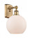 Athens - 1 Light - 8 inch - Brushed Brass - Sconce (3442|516-1W-BB-G121-LED)