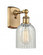 Caledonia - 1 Light - 5 inch - Brushed Brass - Sconce (3442|516-1W-BB-G2511-LED)