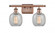 Belfast - 2 Light - 16 inch - Antique Copper - Bath Vanity Light (3442|516-2W-AC-G105-LED)