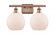 Athens - 2 Light - 18 inch - Antique Copper - Bath Vanity Light (3442|516-2W-AC-G121-LED)